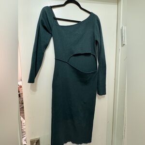 Cut out dress. Knee length